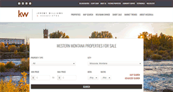 Desktop Screenshot of missoulacountyhomes.com